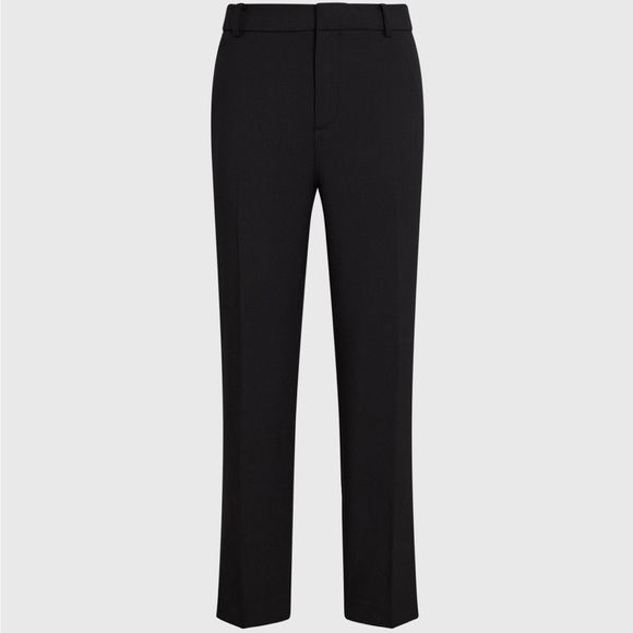 Club Monaco Italian tropical wool Black Flare Pants - Picture 1 of 9